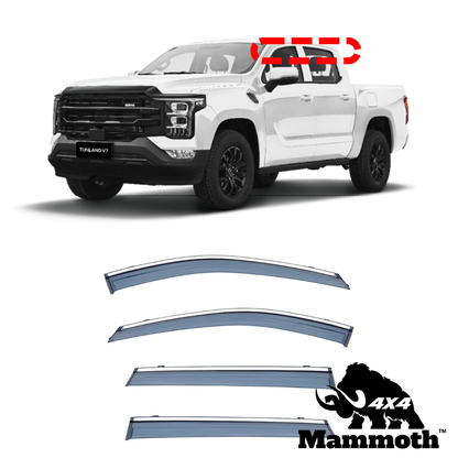 Foton Tunland V7 & V9 2025+ Mammoth 4x4 Weather Shields