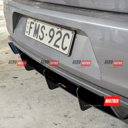 Volkswagen Golf Mk6 GTI 2009–2013 Rear Diffuser